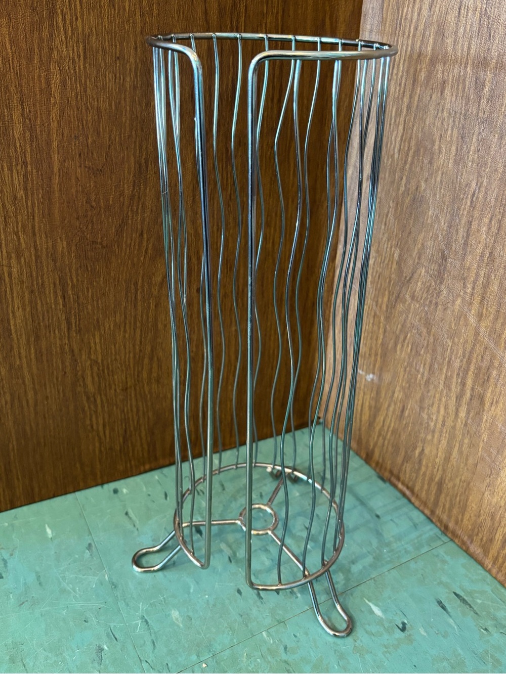 Toilet paper holder stand chrome silver